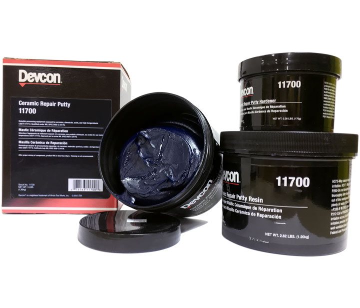 Devcon 11700 Ceramic Repair Putty Ceramic Filled Epoxy 3 lb kit